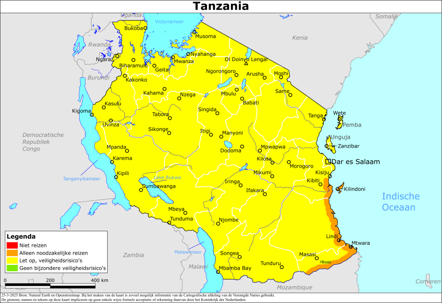 Reisadvies Tanzania