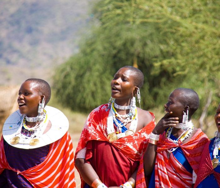 Een nacht logeren bij de Masai