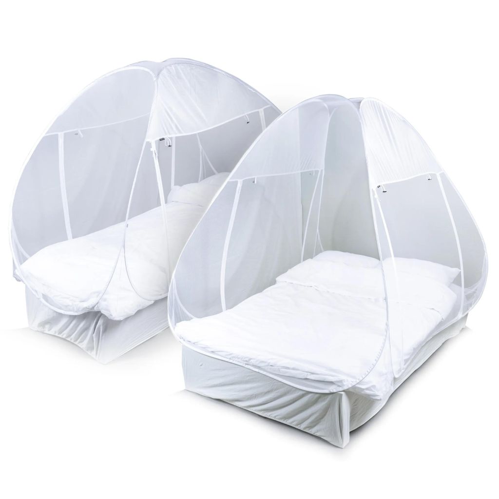 Deconet  SET 1&2 pers Popup Klamboetent  Wit