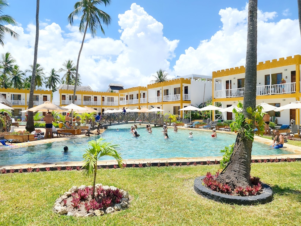 Pamper yourself with a visit to the spa, which offers massages, body treatments, and facials. You're sure to appreciate the recreational amenities, which include 2 outdoor swimming pools, a sauna, and a fitness center. Additional amenities at this hotel include complimentary wireless internet access, babysitting (surcharge), and gift shops/newsstands. Guests can catch a ride to nearby destinations on the area shuttle (surcharge). Make yourself at home in one of the 104 air-conditioned rooms featuring refrigerators and flat-screen televisions. Your memory foam bed comes with down comforters. Rooms have private furnished balconies or patios. Complimentary wireless internet access keeps you connected, and satellite programming is available for your entertainment. Private bathrooms with showers feature complimentary toiletries and hair dryers.