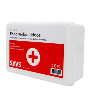 Savs  17-delige EHBO-koffer  Wit