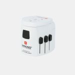 S-Kross Pro Light Usb Europe-To-World Wereldstekker Wit