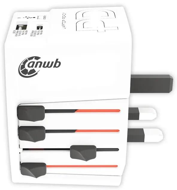 ANWB MUV USB A+C 45W Wereldstekker Diversen